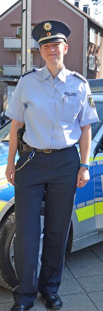 Patricia Aillaud, 45-jährige Polizei-Hauptkommissarin, ist die neue Wachleiterin bei der Heiligenhauser Polizei.