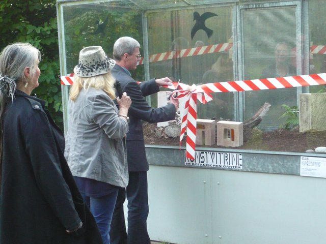 Kunstvitrine - kleinste Galerie Duisburgs - so fing alles an