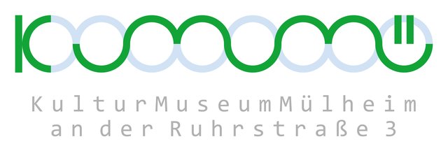 Logo KuMuMü Kulturmuseum Mülheim an der Ruhrstraße 3 gestaltet vom Designer Klaus Wiesel