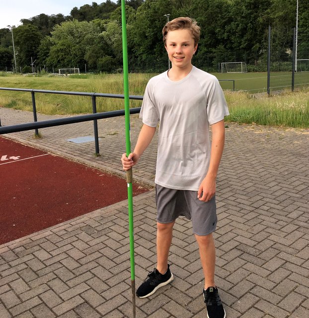 Bei den NRW- Meisterschaften konnte Sebastian Knorn im Speerwurf mit 39,78 Metern den dritten Platz erkämpfen.
Foto: WTB