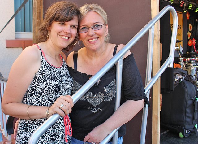 Foto  © Jürgen Thoms - Aus der Serie: Strandparty auf dem Gemeindeplatz in Unna-Massen 