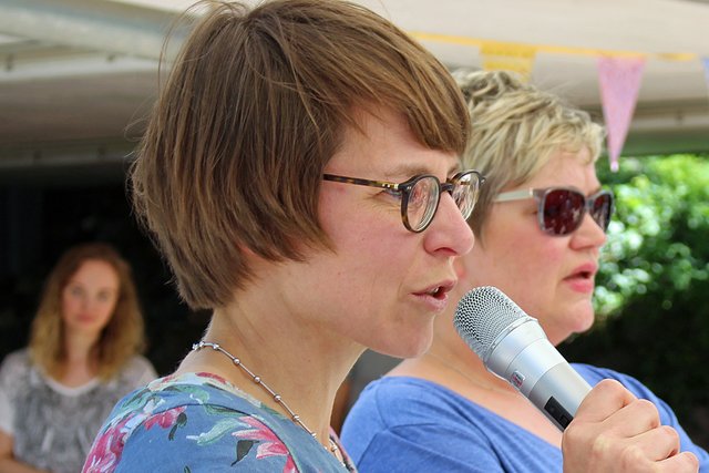 Foto © Jürgen Thoms - Aus der Serie: Hellweg-Kinderstätte e.V. -  Mehr als nur ein Sommerfest  - Daniela Spink und Rebecca Landsberg 