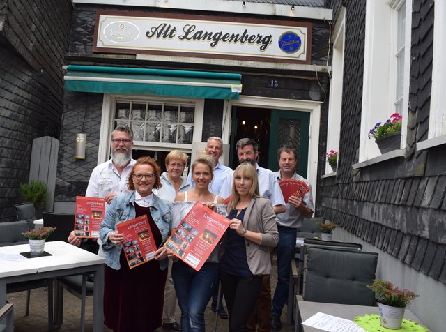 Die Wirte sagen "Danke schön" an ihre Gäste und freuen sich gemeinsam mit der LWV auf "Langenberg kulturinarisch".