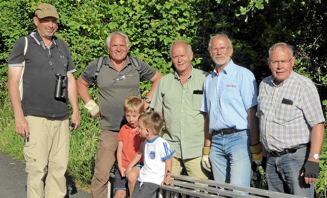 1 v.l.n.r. Michael Jöbkes, Horst Papenfuß, Rolf Jäger, Hermann Große-Pawig, Ludger Brüninghoff
