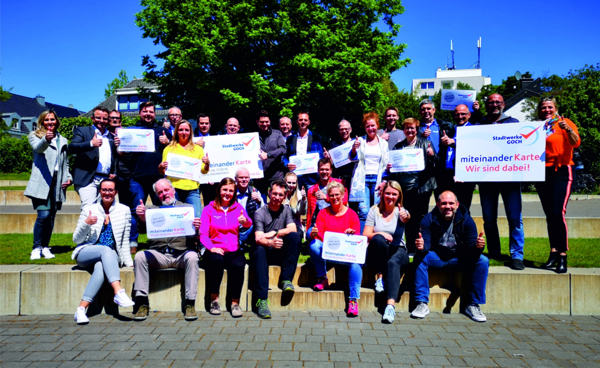 Große Aktion der Stadtwerke Goch mit ihrer miteinanderKarte: Das große