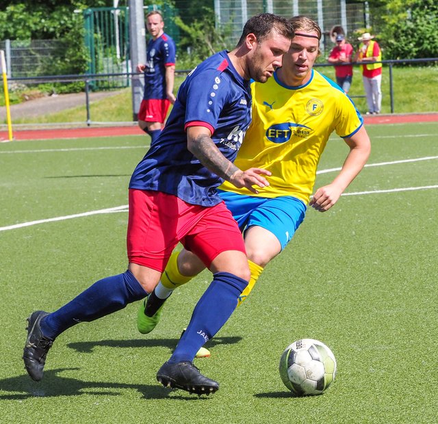Marc Scheirich traf gegen seinen früheren Verein.
Foto: Gohl