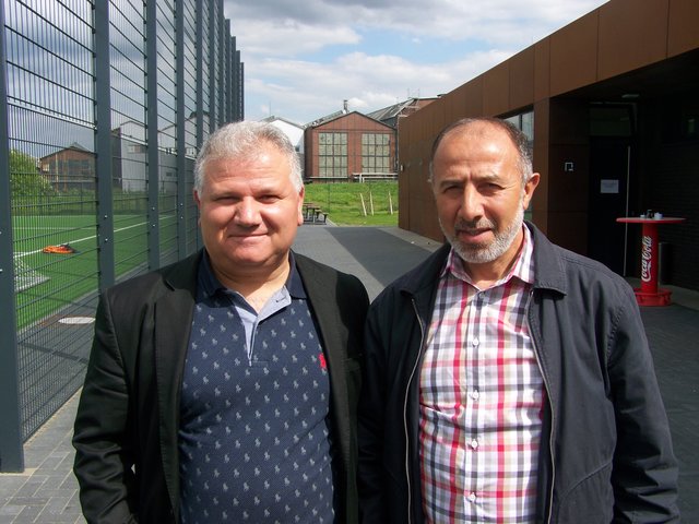 Alemannia Essen, Arif Fidan und Yasin Ersoy, Trainer der 1. Alten Herren Mannschaft Saison 2018/19