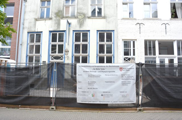 Bei de "Wette Telder" herrscht zurzeit Baustopp. Der Landschaftsverband will sich noch einmal vor Ort umschauen.