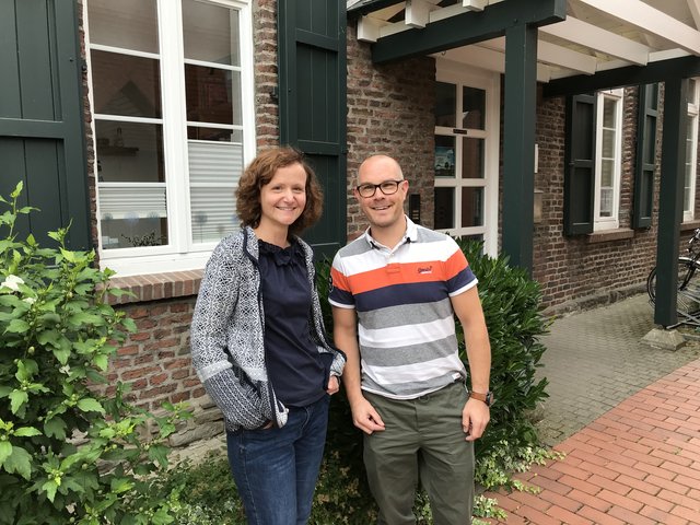 "Die Kinder stehen immer im Zentrum", betonen Kinderheimleiterin Daniela Westmeyer und Stellvertreter Frederik Schmülling.