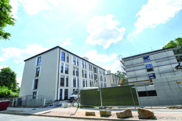 Das Studentenwohnheim an der Bülowstraße mittlerweile seit mehreren Jahren bewohnt. Auch hier werden wieder Plätze frei.