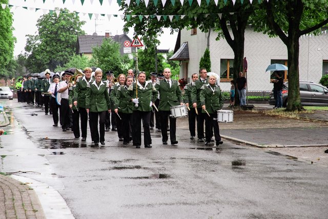 Dem Wettergott getrotzt. | Foto: Carina Wegner