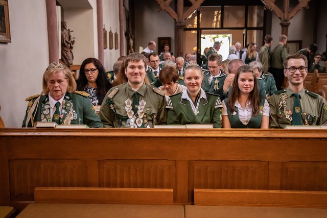 Ein gut besuchter Ökumenischer Gottesdienst zum 118. Schützenfest. | Foto: Carina Wegner