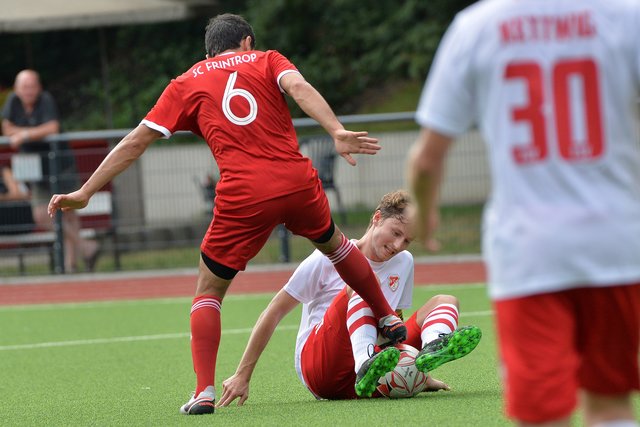 Der FSV trotzte dem klassenhöheren SC ein Unentschieden ab.
Foto: Bangert