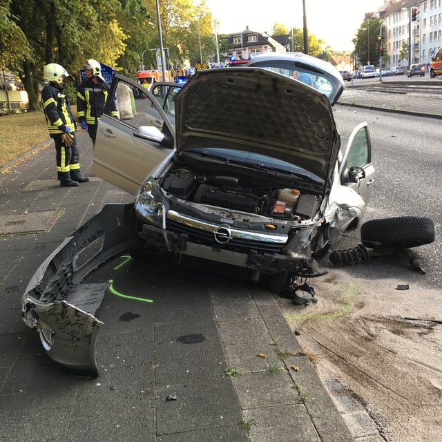 Unfallfahrzeug