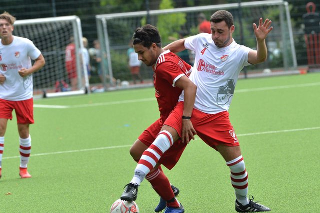 Der FSV Kettwig konnte mit einem Landesligaabsteiger mithalten.
Foto: Bangert