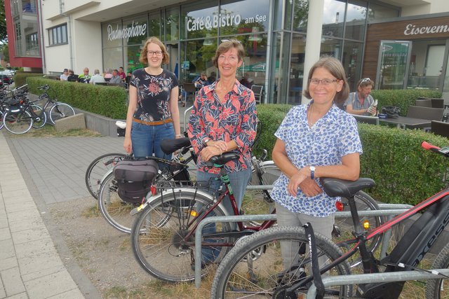 Drei Top-Frauen, die was Wichtiges vorhaben - für ihre Gesundheit - Spaß Bedingung...
