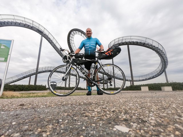 Auch Tiger & Turtle hat Andreas Eckermann bei seiner Tour durchs Revier einen Besuch abgestattet.