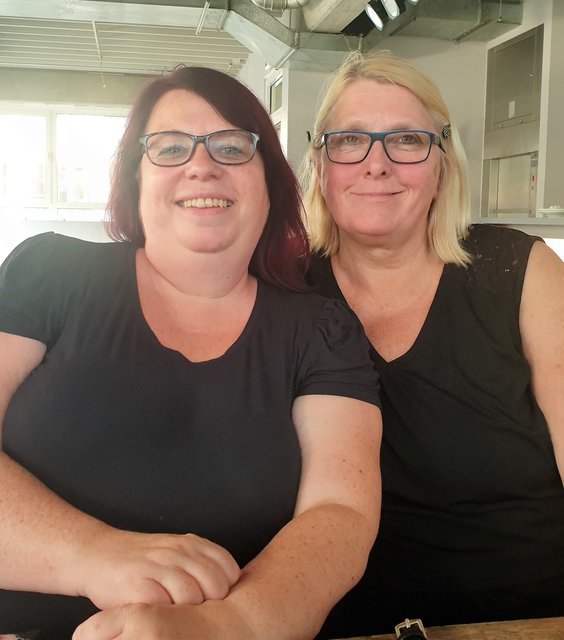 Andrea Berboth und Bärbel Ebert (v.l.) sind zwei der Gründungsmitglieder, die City-Wärme e.V. auf den Weg gebracht haben.