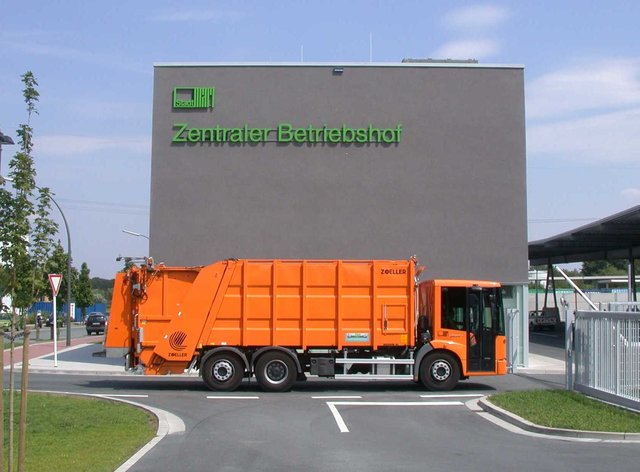 Beim ZBH in Marl können Schadstoffabfälle abgegeben werden.