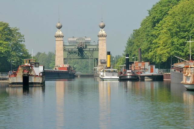 120 Jahre Schiffshebewerk Henrichenburg. | Foto: LWL/Martin Holtappels