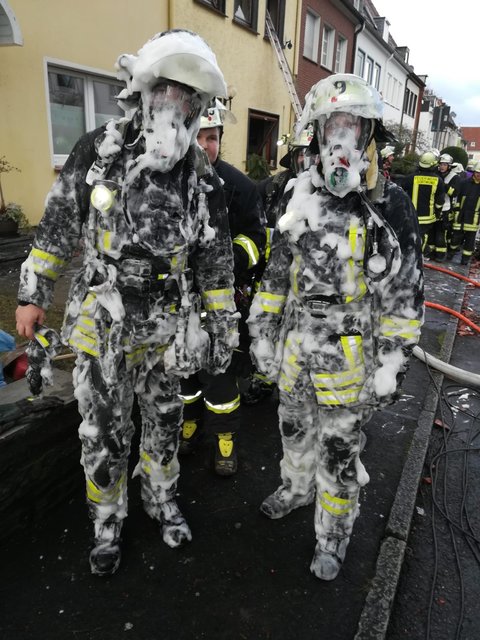 Schaumschläger sind die ehrenamtlichen Feuerwehrleute vom Löschzug 24 keinesfalls!