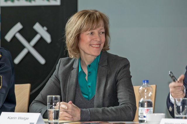 Stadtdirektorin Karin Welge ist erfreut darüber, dass Gelsenkirchen zur Pilotkommune in Sachen "Girls' and Boys' Academy" ausgewählt wurde.