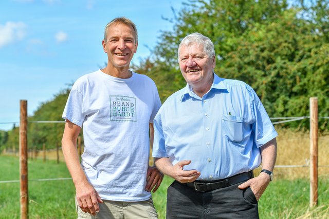V.l.: Hermann Stollen und Bernd Burchhardt