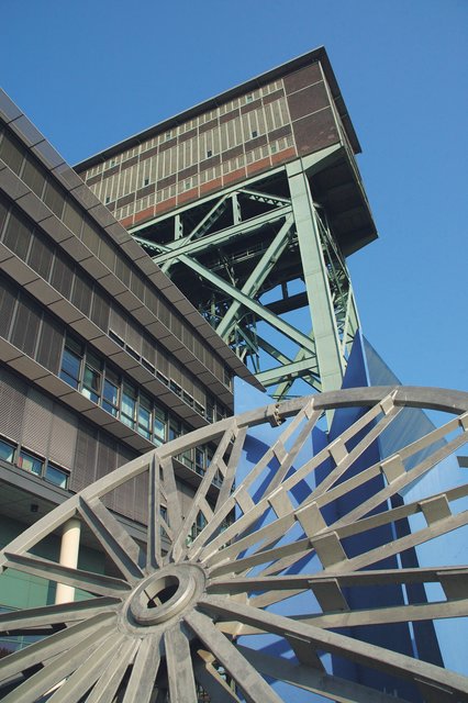 Nicht nur der Hammerkopfturm von Minister Stein soll künftig an Evings Bergbaugeschichte erinnern.