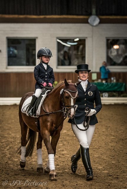 Auch der Nachwuchs des Reitverein Deilmannhof ist am Start. Die kleinsten Reiter starten mit ihren Ponys am Sonntag um 12.30 Uhr im Führzügelwettbewerb.
Foto: privat