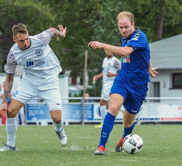 Mintards Marco Brings fing sich kurz vor Schluss die Ampelkarte. 