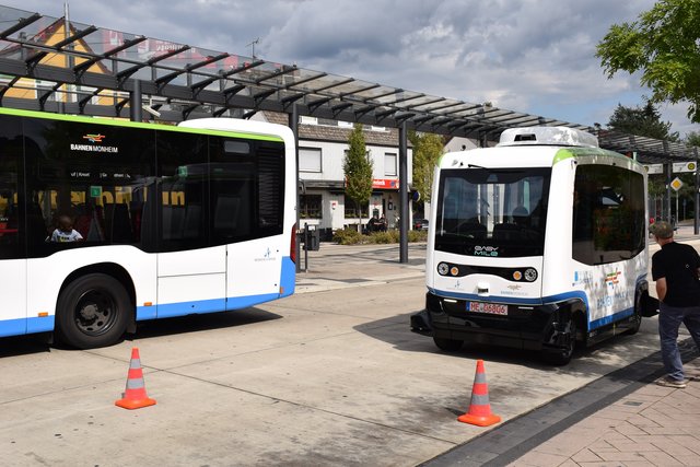 In den kommenden Wochen ist der Bus zur Einmessung am Busbahnhof und in der Altstadt unterwegs.