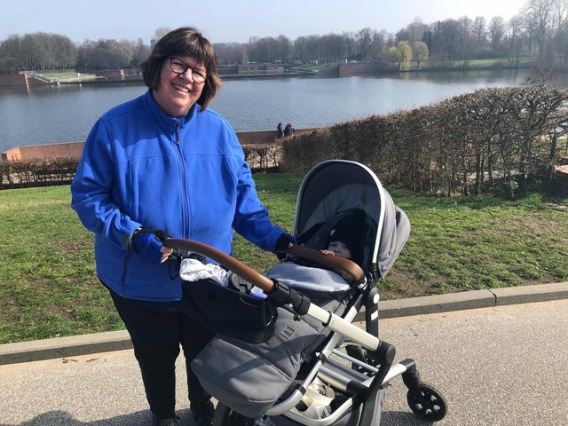 Verena Blix hat die Tumorerkrankung überlebt. Sie reist eigens aus Hamburg an, um bei der Sarkomtour mitzufahren.