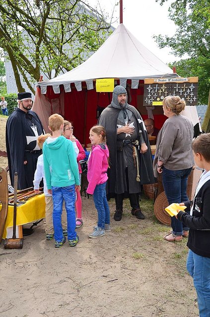 Zum ersten Mal ist die Freie Ritterschaft von Bram dabei.
Foto: Freie Ritterschaft