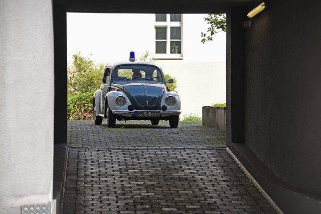 Der Polizeikäfer ist längst nicht mehr im Dienst. Zur Jubiläumsfeier werden er und andere Oldtimer unter den Dienstfahrzeugen sicherlich zu sehen sein.