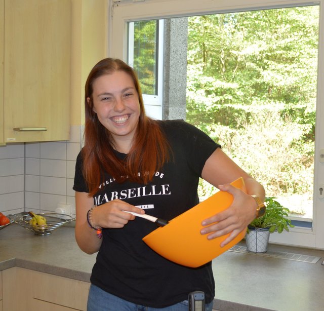 Marisa Leberecht hat sich das Projekt mit ausgedacht...