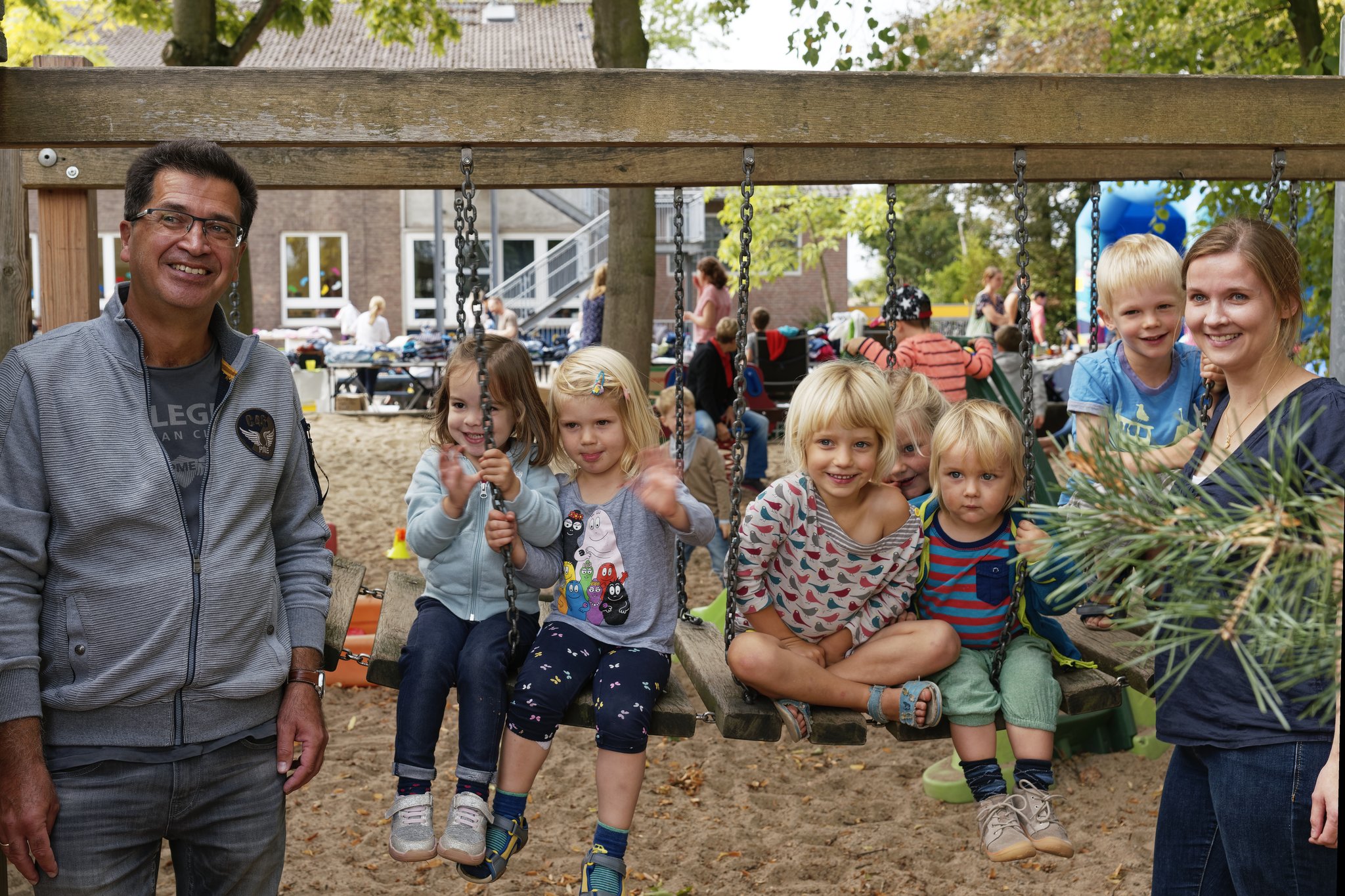 Fröhliches Familienfest auf Initiative des Elternbeirates: Sommerfest