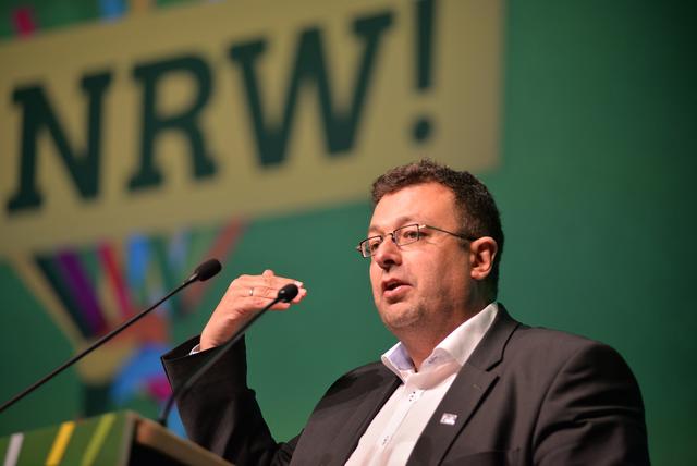 Mehrdad Mostofizadeh, stellvertretender Vorsitzender der Grünen Landtagfraktion und unser grüner Landtagsabgeordneter aus Essen