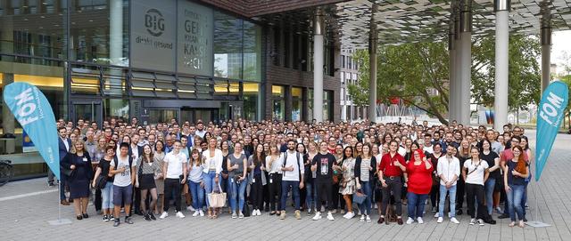 Über 650 neue Studenten wurden in Aplerbeck im Hochschulzentrum begrüßt.