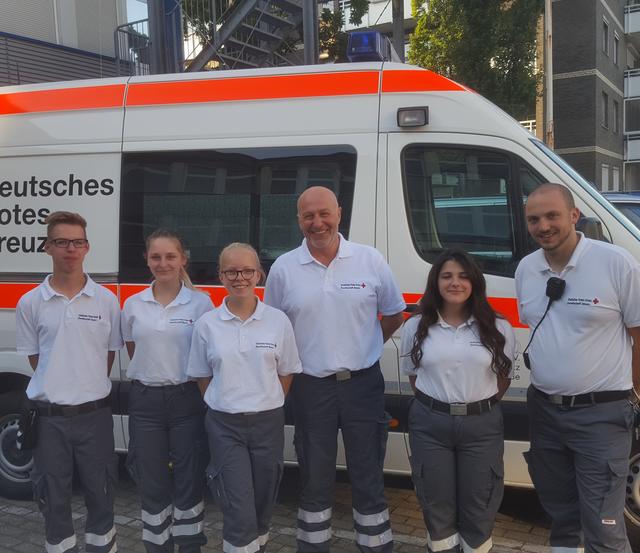 Foto (vlnr): Matthias Birkner, Michelle Dietrich, Annalena Meincke, Ibrahim Yetim, Celestine Conti, Heiko Hennig