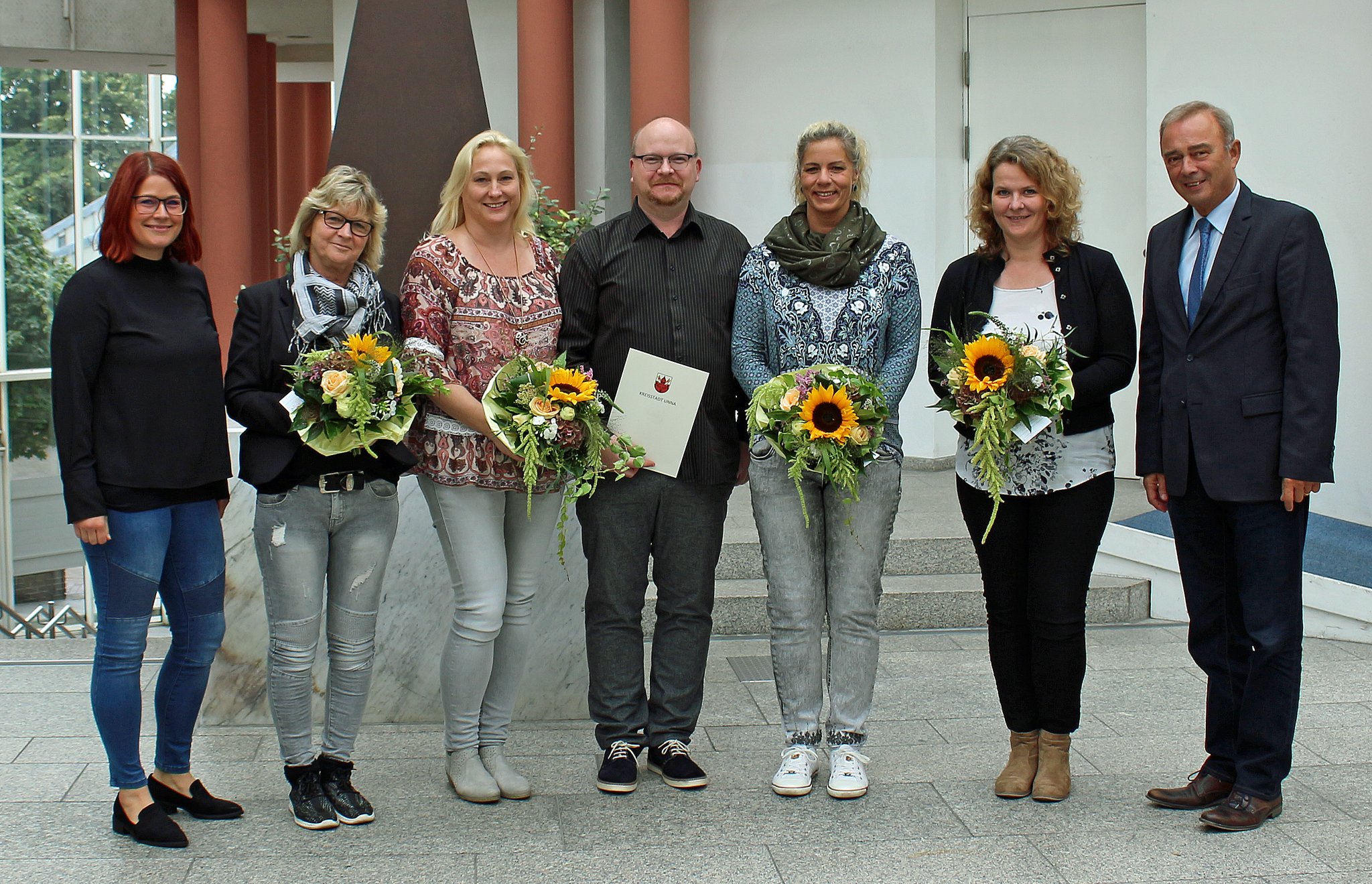 Kreisstadt Unna Ehrungen und Verabschiedungen Unna