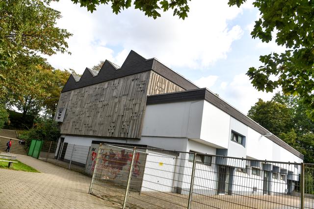 Die Turnhalle an der Prinzess-Luise-Straße