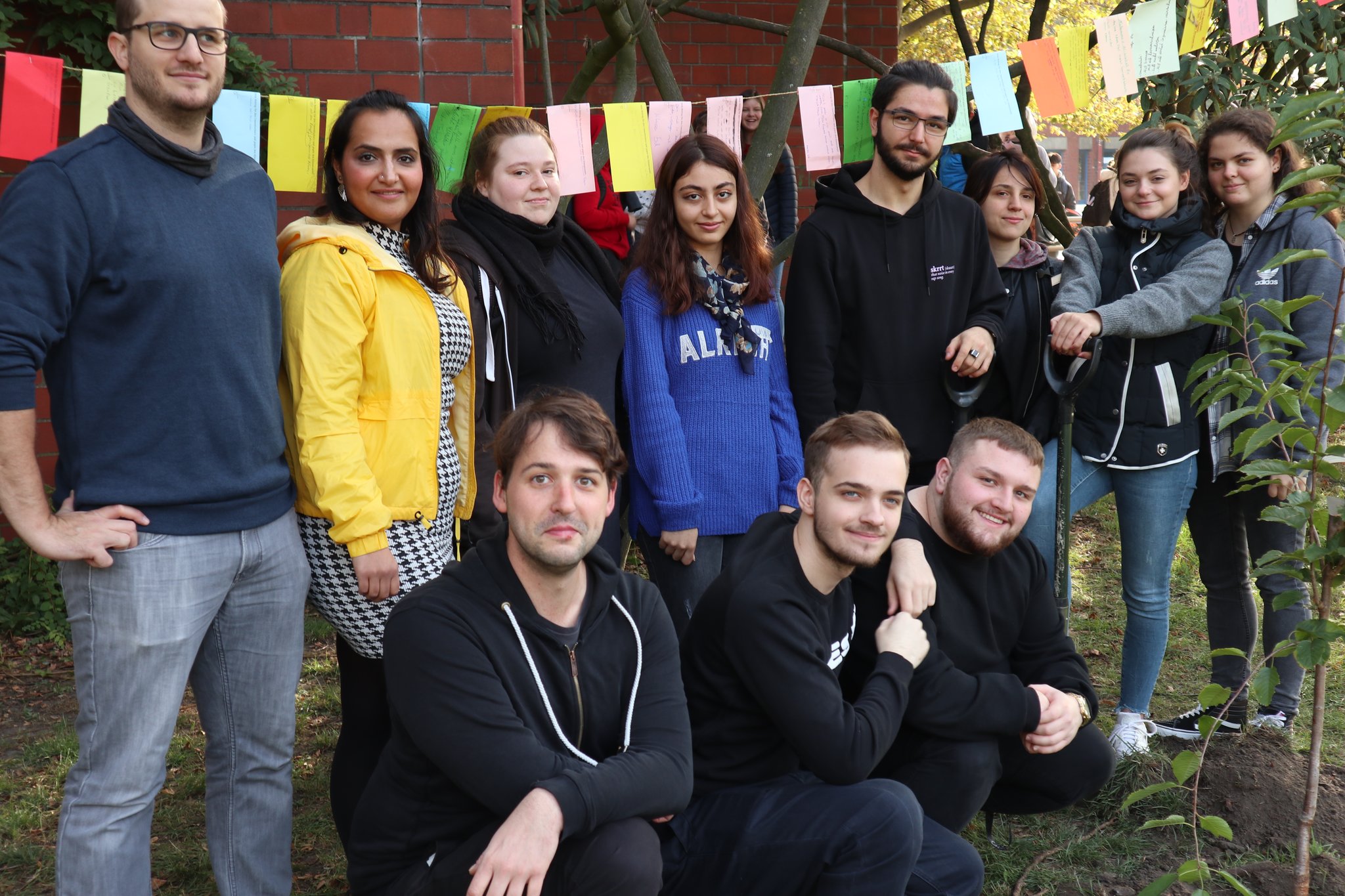 Gesamtschule Wanne Eickel Sv Pflanzt Klima Baum Herne