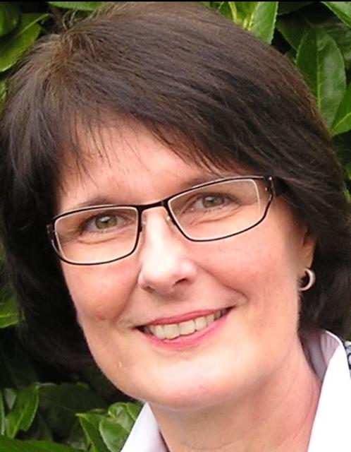 Gretchen Hilbrands aus Langgöns bei Gießen referiert beim Frauenfrühstück. Foto: Privat