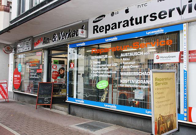 Fadis An- und Verkauf befindet sich an der Horster Straße 52 gegenüber dem ehemaligen Kaufland.