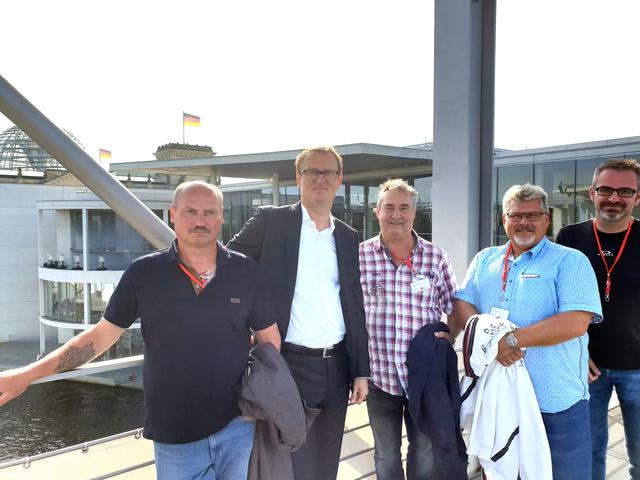 Kleingärtner aus dem Kreis Unna zu Besuch in Berlin. Foto: privat