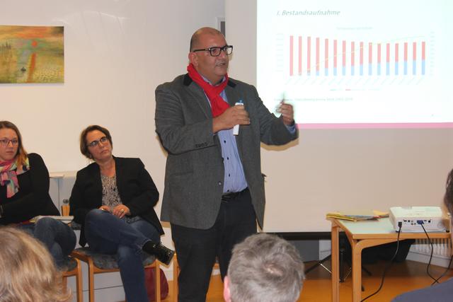 Volkan Baran freute sich, dass das SPD-Konzept bei den Anwesenden auf Konsens stieß. | Foto: Foto: Martin Schmitz