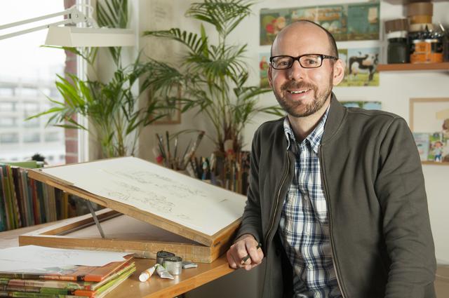 Autor und Illustrator Alexander Steffensmeier.