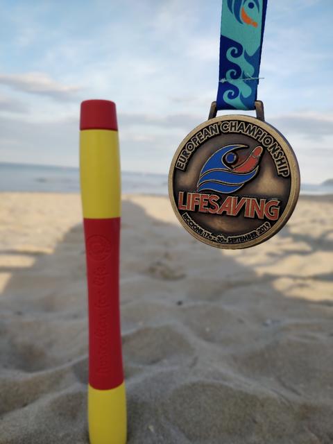 Diese Bronzemedaille ging an Jan Laufer.