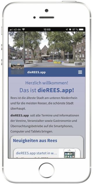 Am einfachsten läßt sich die App auf einem Smartphone einsetzen.