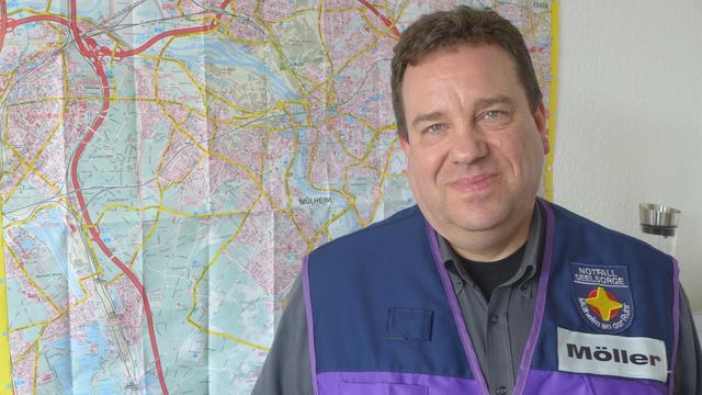 Pfarrer Guido Möller leitet die ökumenische Notfallseelsorge des Evangelischen Kirchenkreises An der Ruhr.
